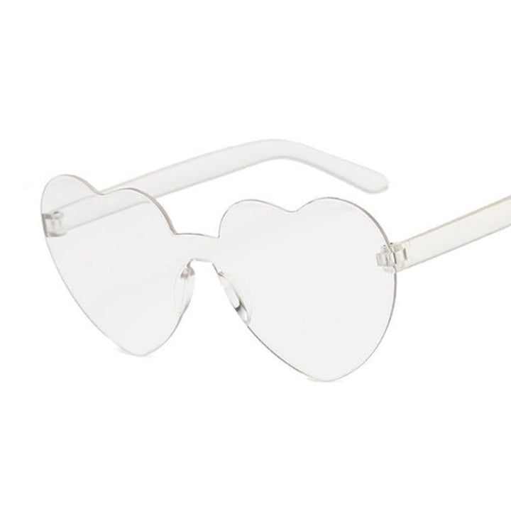 Lekkie damskie okulary przeciwsłoneczne serca, komfort i styl na lato.