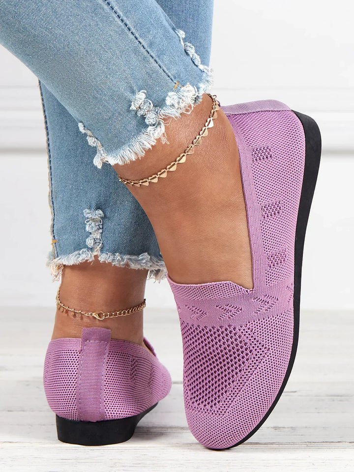 Wygodne, ortopedyczne loafersy damskie z dopasowującą się wkładką. Buty do chodzenia.
