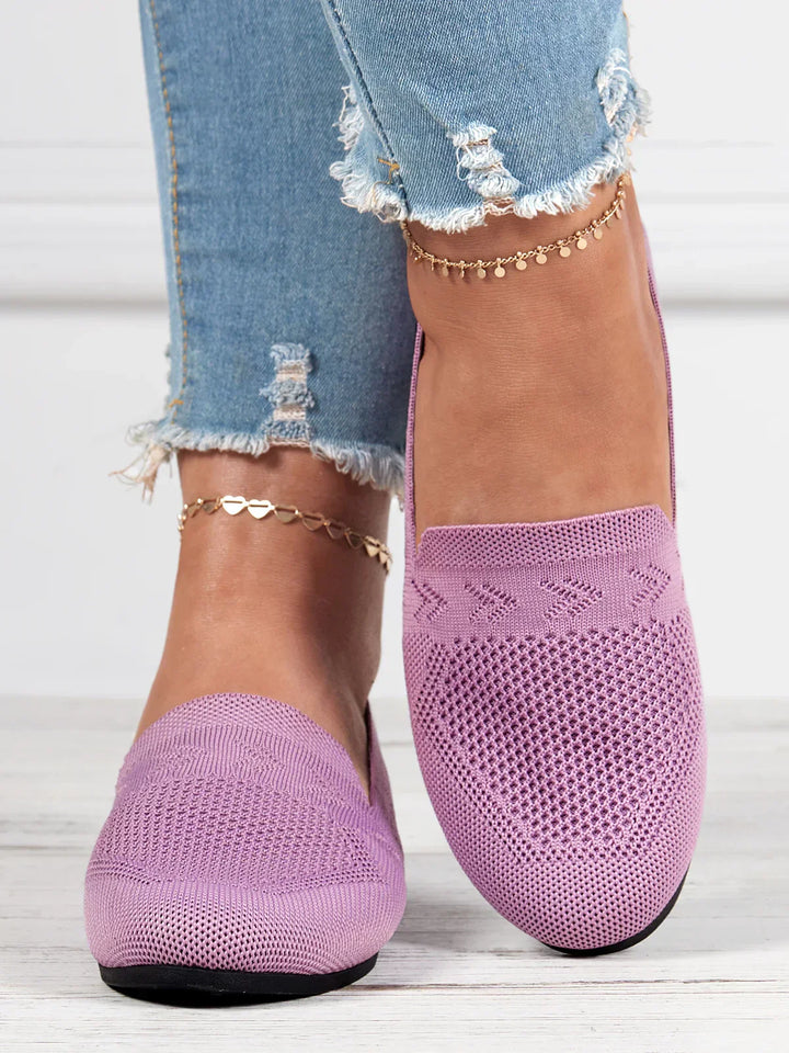 Damskie loafersy ortopedyczne wsuwane. Ergonomiczne, lekkie i wygodne na co dzień.