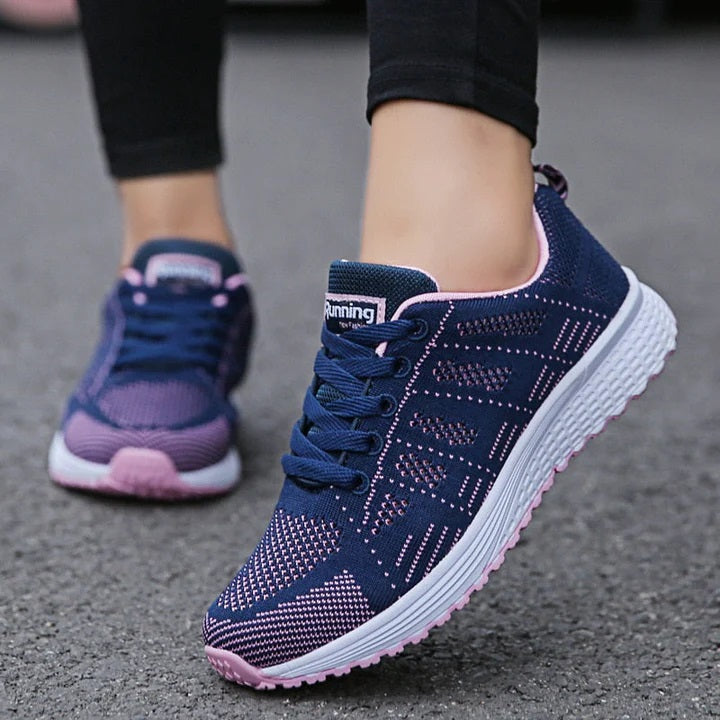 Damskie sneakersy casual, uniwersalne buty sportowe. Wygodne i stylowe obuwie niskie, idealne na jesień/zimę.