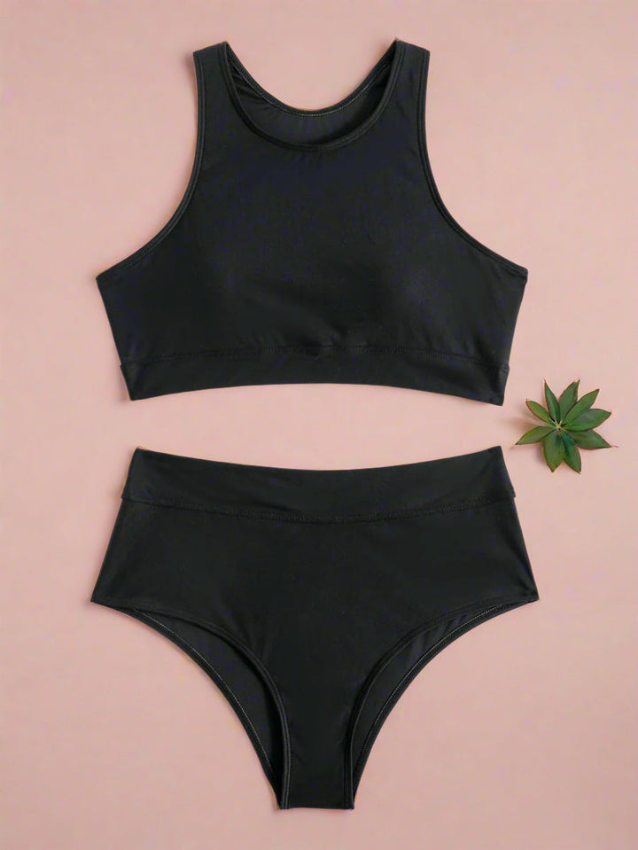 Must-have: modne damskie bikini sportowe z wysokim stanem na sezon letni, komfort i styl.