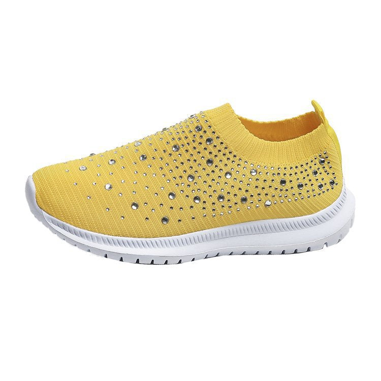 Eleganckie damskie sneakersy ortopedyczne, wsuwane, granatowe. Idealne połączenie stylu, komfortu i zdrowia.