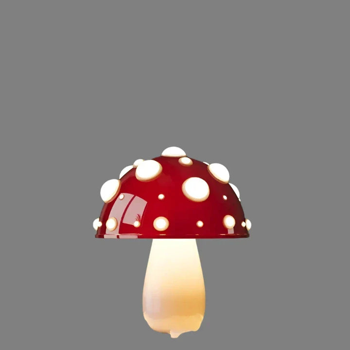 Lampa stołowa LED Grzybek, nowoczesne oświetlenie dekoracyjne dla stylowych wnętrz.