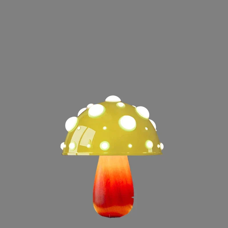 Lampa stołowa LED Grzybek, designerskie oświetlenie z charakterem, do nowoczesnych aranżacji.