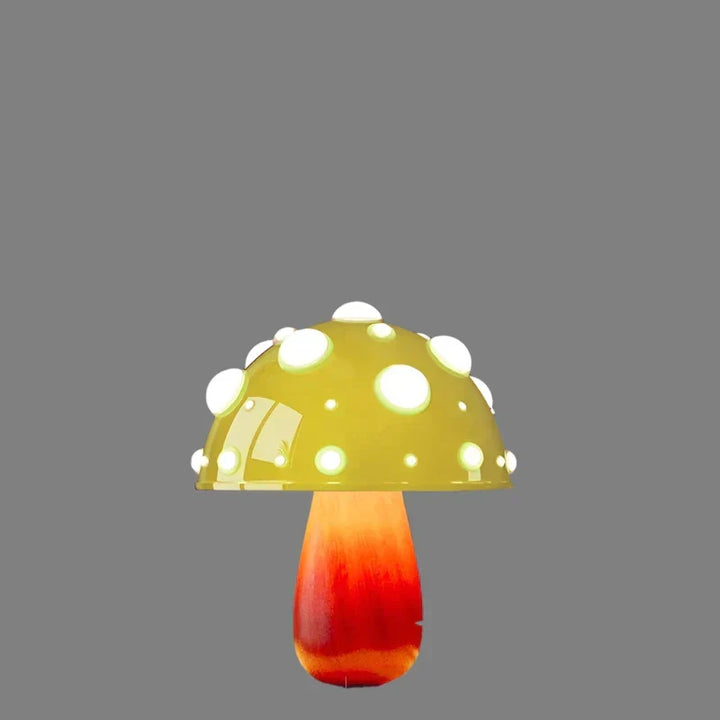 Lampa stołowa LED Grzybek, designerskie oświetlenie z charakterem, do nowoczesnych aranżacji.