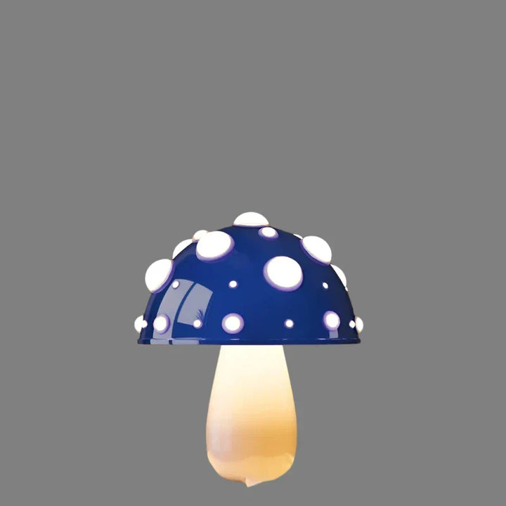 Dekoracyjna lampa stołowa LED Grzybek, idealna do salonu, biura czy sypialni.