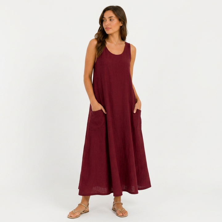 Elegancka i wygodna sukienka damska maxi na lato