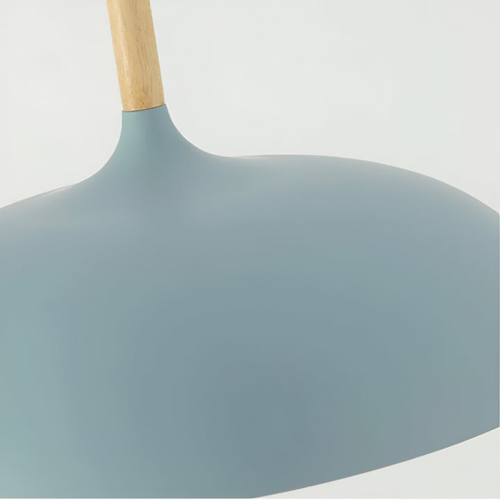 Lampa wisząca drewniana, styl skandynawski, idealna do kuchni i jadalni, designerska.