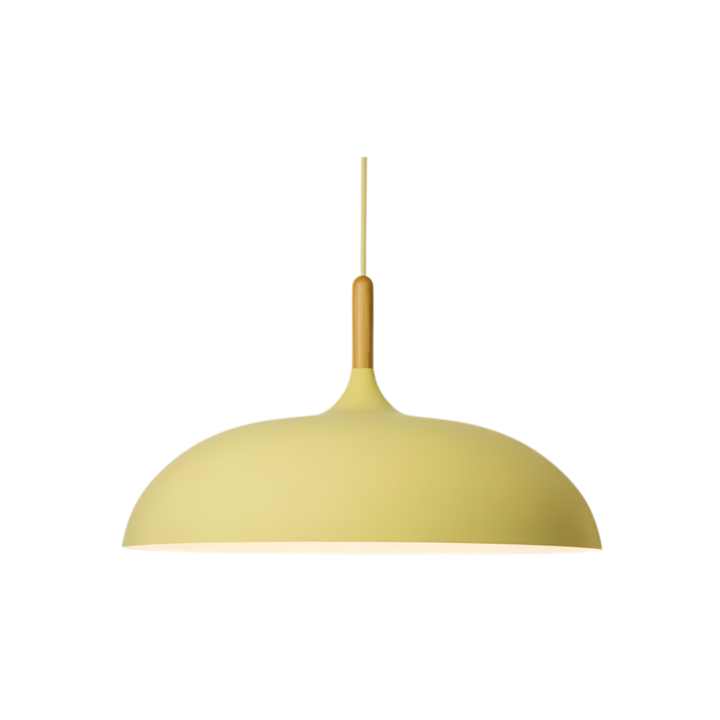 Skandynawska lampa sufitowa, drewniana, nowoczesne oświetlenie do kuchni, designerska.