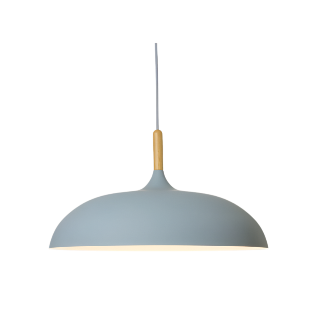 Lampa wisząca drewniana, skandynawski styl, ciepłe oświetlenie do każdego wnętrza.