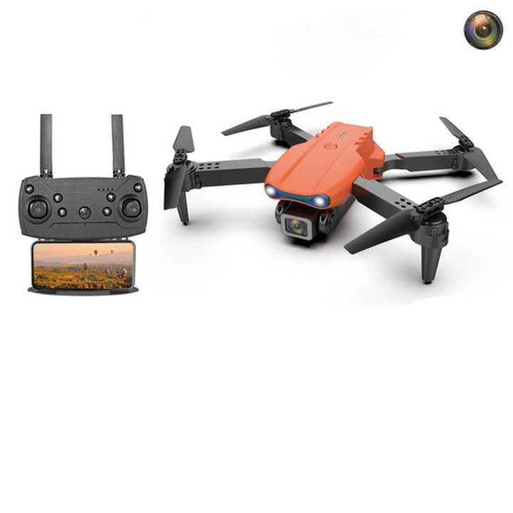 Dron 4K z kamerą do fotografii krajobrazowej i filmowania z powietrza. Cichy, stabilny model latający.