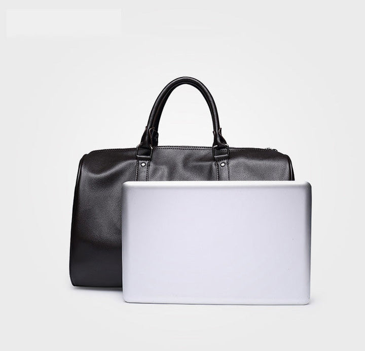 Elegancka skórzana torba weekendowa, wytrzymała i lekka na każdą podróż, idealna jako duffel.