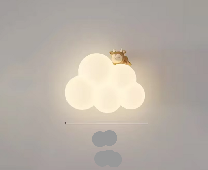 Oświetlenie ścienne LED dla pokoju dziecka. Lampa z motywem zwierzęcym, tworząca ciepłą atmosferę.