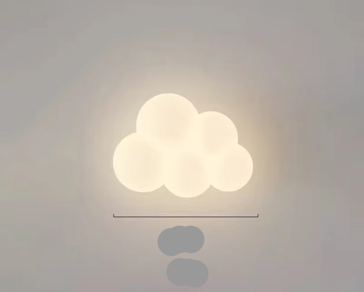 Nowoczesne oświetlenie dziecięce. Lampa ścienna LED z motywami, bezpieczne i kojące światło do pokoju.