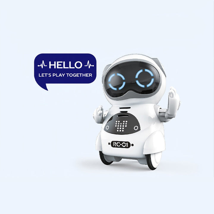 Inteligentny interaktywny robot RC w dynamicznej pose zapewniający zabawę dla dzieci