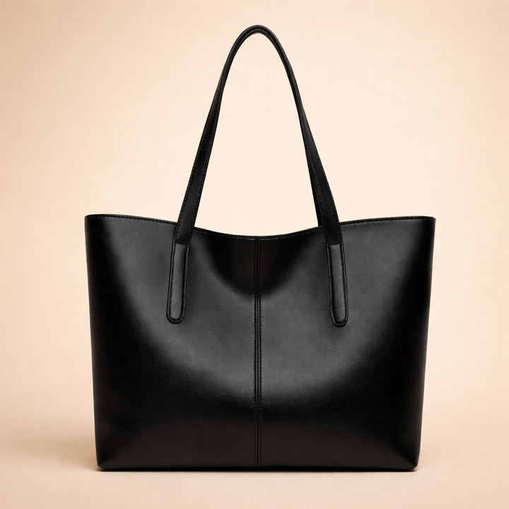 Duża torba shopper na ramię dla kobiet, wykonana z ekologicznego materiału, praktyczna do miasta.