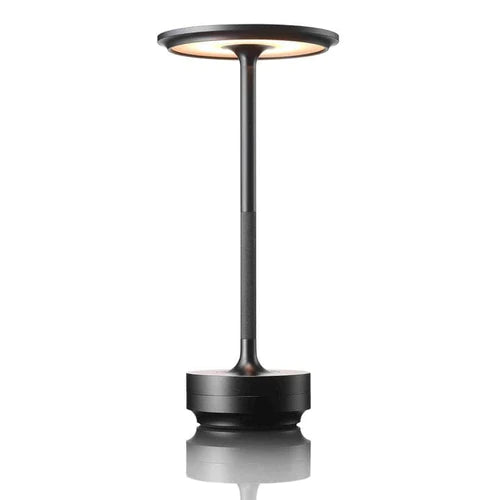 Elegancka bezprzewodowa lampa stołowa LED, nowoczesne wzornictwo, ambientowe oświetlenie do twojego domu.
