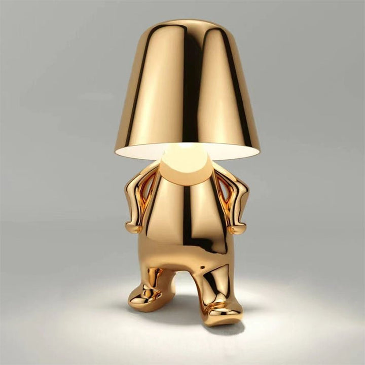 Bezprzewodowa lampa stołowa LED, akumulatorowa, ze sterowaniem dotykowym i nowoczesnym designem.