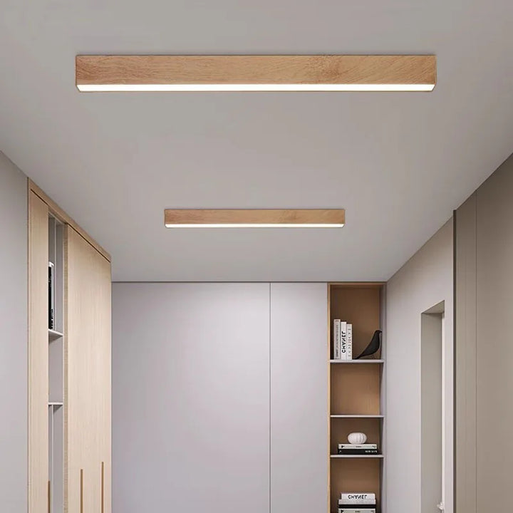 Nowoczesna lampa sufitowa LED z aluminium, idealna do sypialni i salonu, oświetlenie wnętrz.