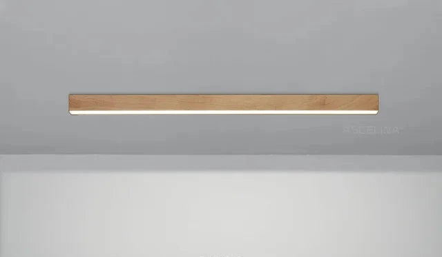 Smukła lampa sufitowa LED, nowoczesne oświetlenie do salonu, sypialni. Wykonana z aluminium.