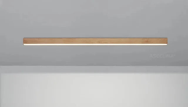 Lampa sufitowa LED tworząca nastrój. Nowoczesne, minimalistyczne oświetlenie do salonu, sypialni.