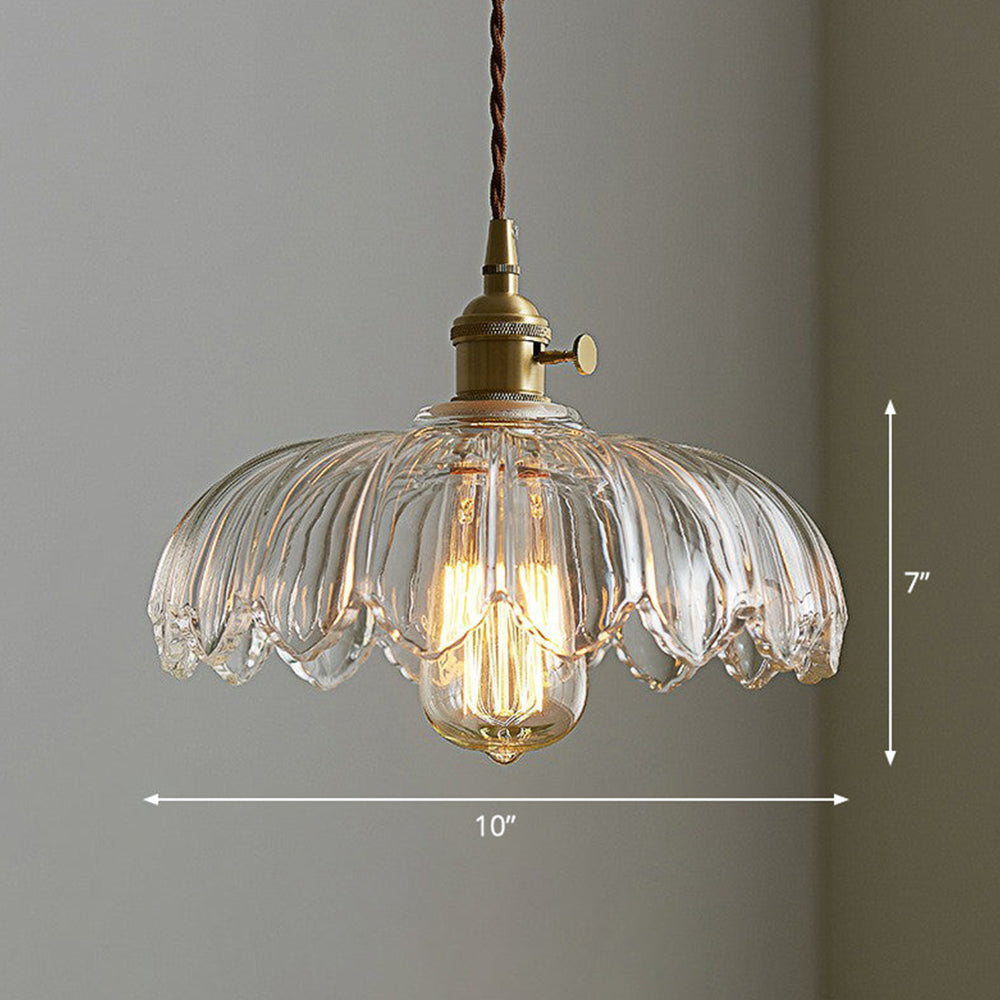 Zielona lampa wisząca szklana, dekoracyjne oświetlenie sufitowe, modernistyczne.
