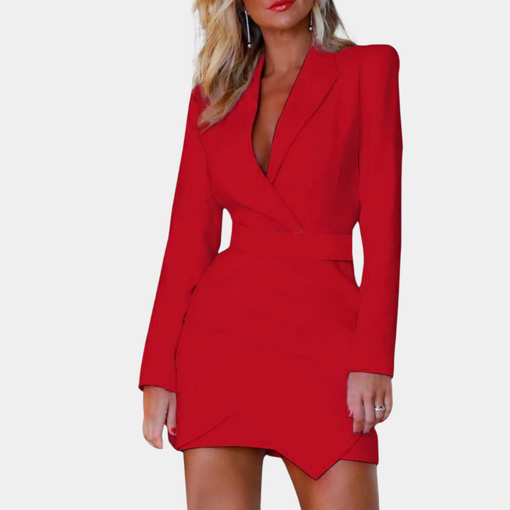Elegancka sukienka Anelise damska na jesień i zimę. Podkreśla styl i sylwetkę. Perfekcyjna na wyjątkowe okazje.