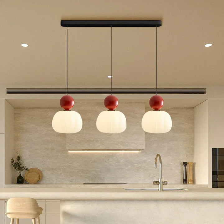 Szklana lampa sufitowa Art Deco, oświetlenie w stylu retro do nowoczesnych wnętrz.