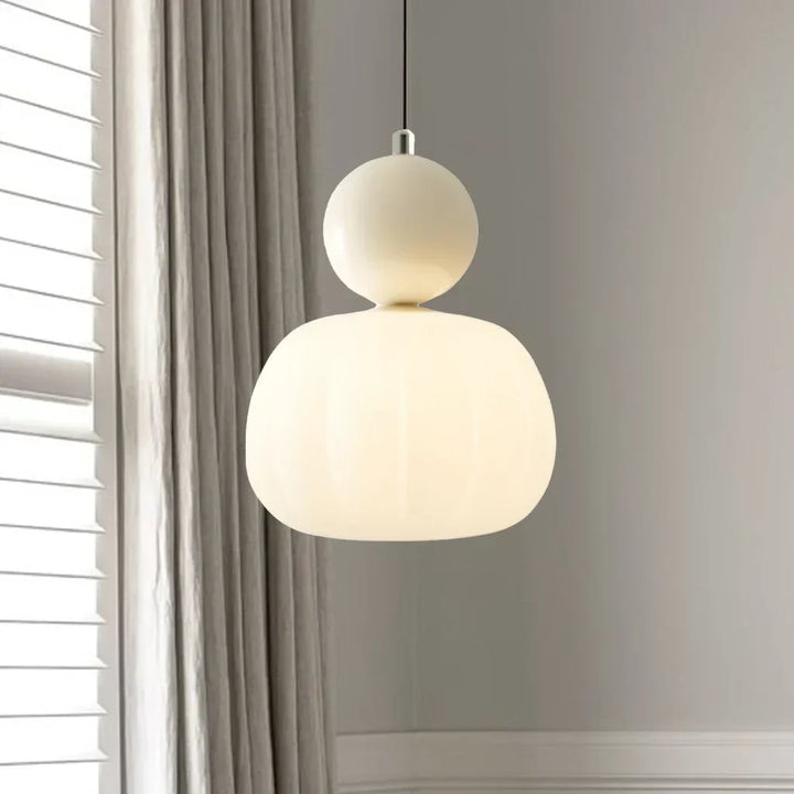 Designerska szklana lampa sufitowa, Art Deco, elegancja do każdej jadalni.