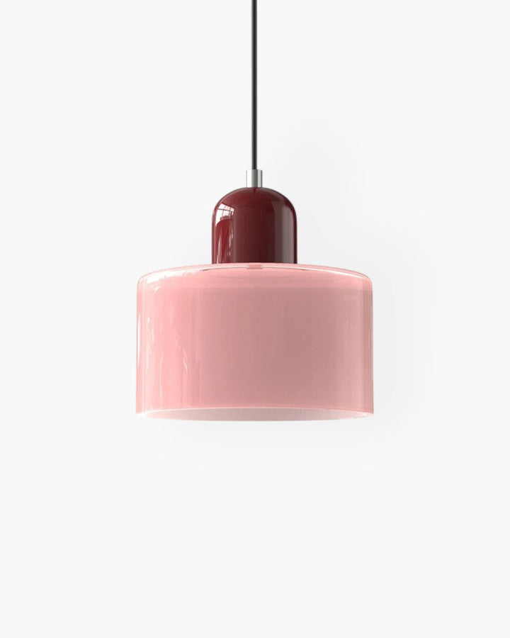 Japandi lampa wisząca szklana, unikalny design, dla wymagających.