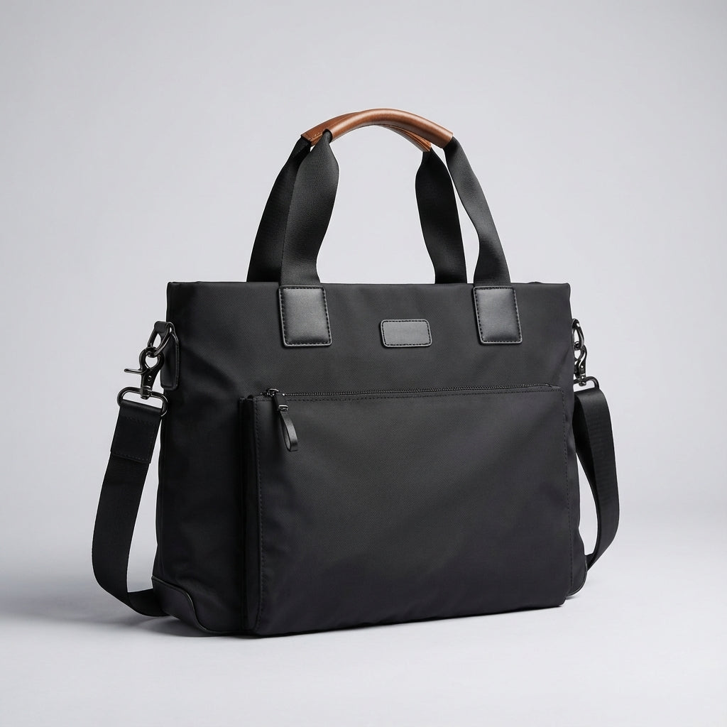 Uniwersalna aktówka biznesowa ShieldBag, torba na ramię unisex do biura i podróży służbowych, z organizerem.