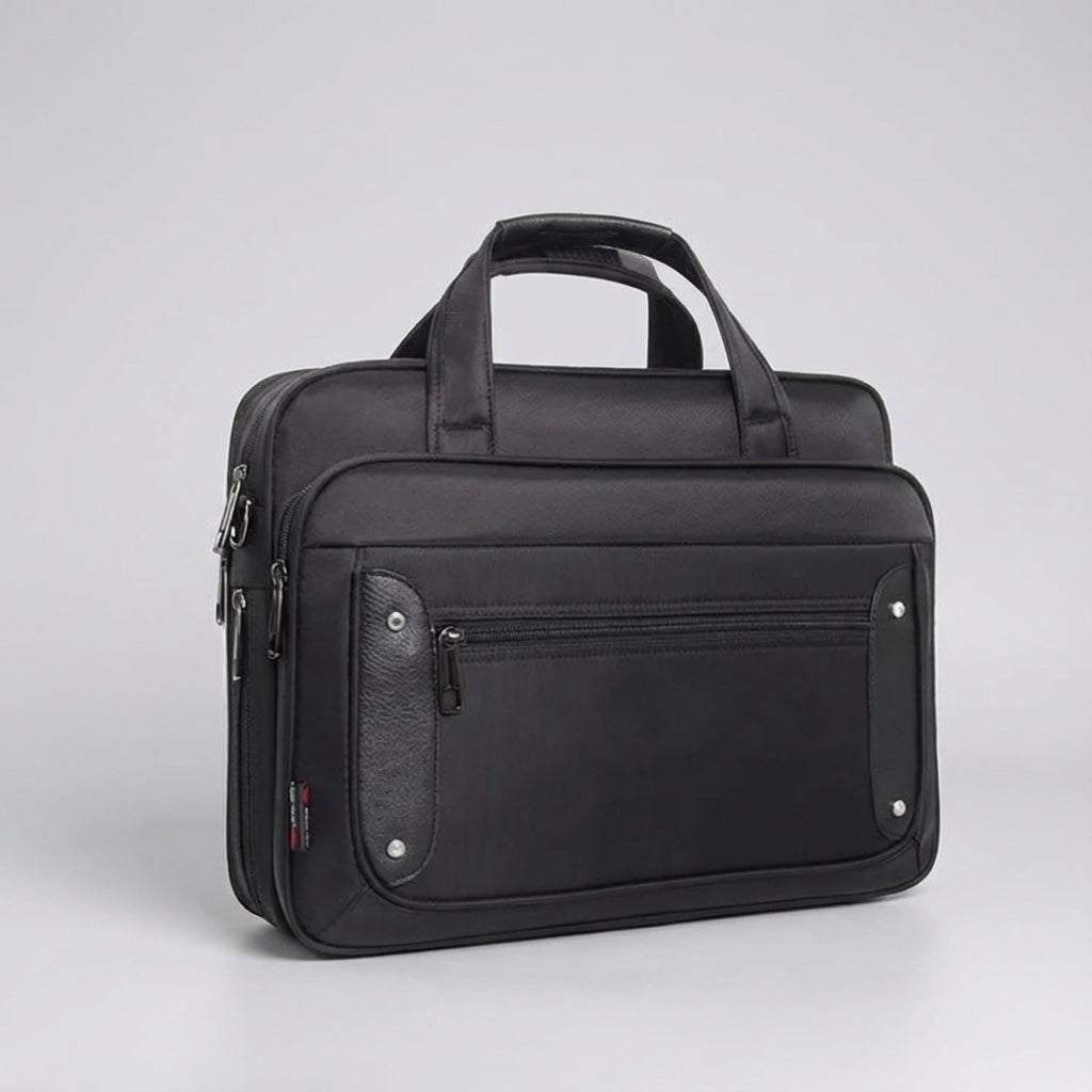 Uniwersalna torba UrbanBrief na laptopa, ramię, biznesowa. Przestronna, stylowa ochrona na co dzień.