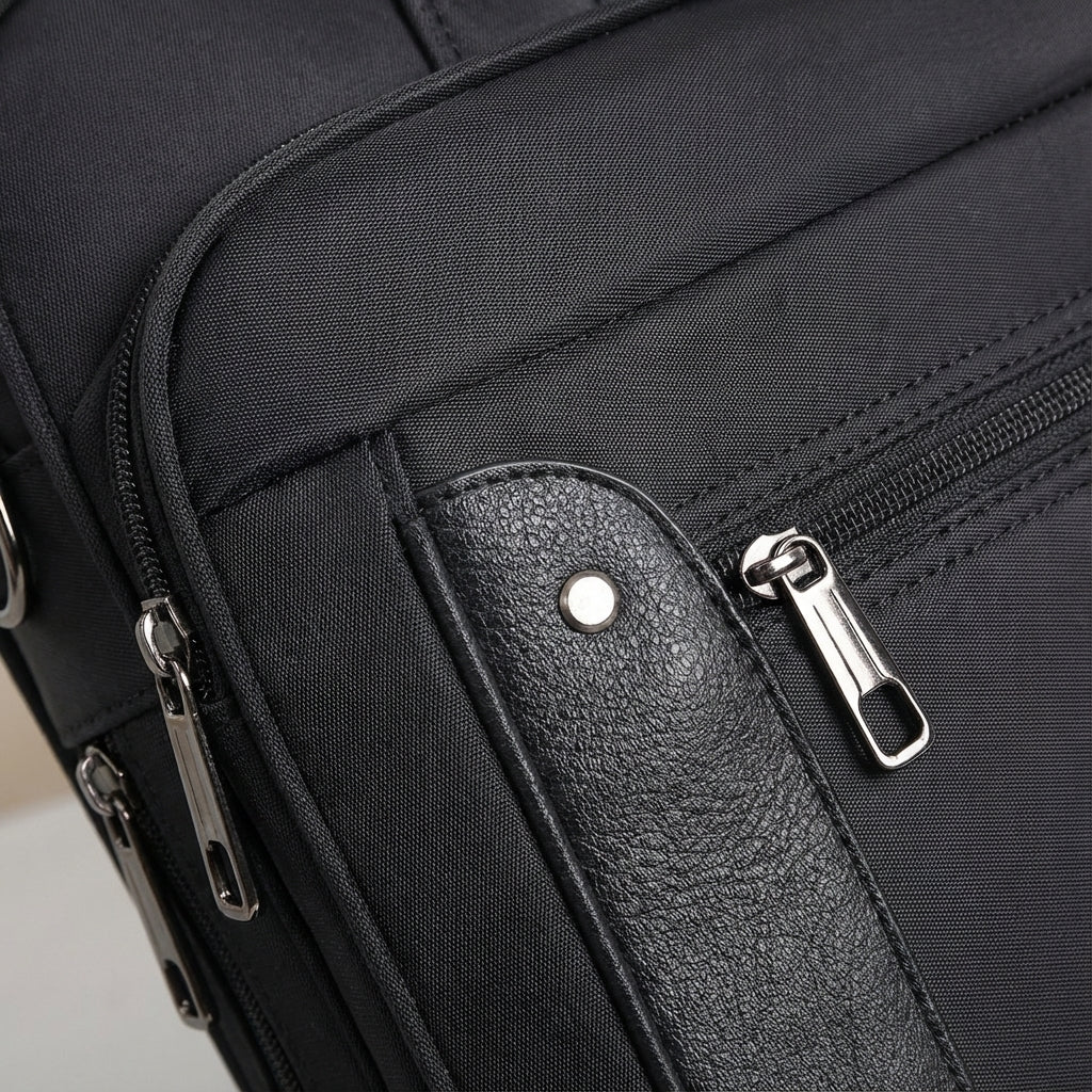Torba biznesowa na laptopa i dokumenty. Akcesorium biurowe z dużą przestrzenią, idealne do organizacji.