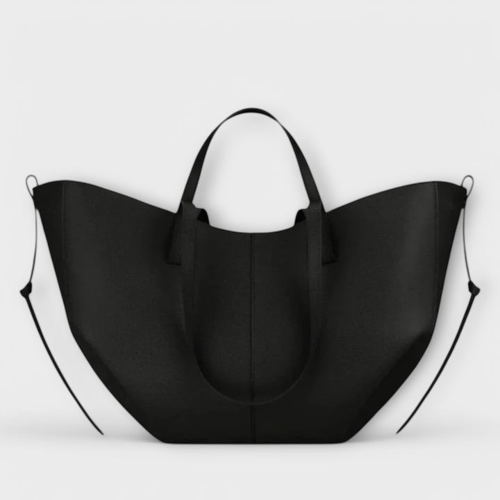 Duża damska torba na ramię shopper w eleganckim stylu do pracy
