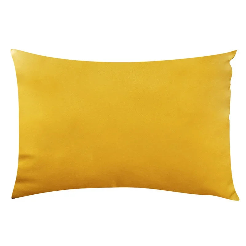 Elegancka welurowa poszewka 30x50, idealna dekoracja dla poduszek w domu.
