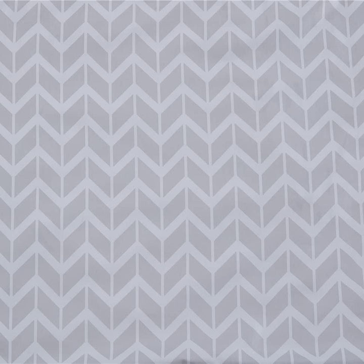 Komfortowy zestaw pościeli w jodełkę, 7-częściowy. Elegancki wzór chevron, z prześcieradłem i poszewkami.