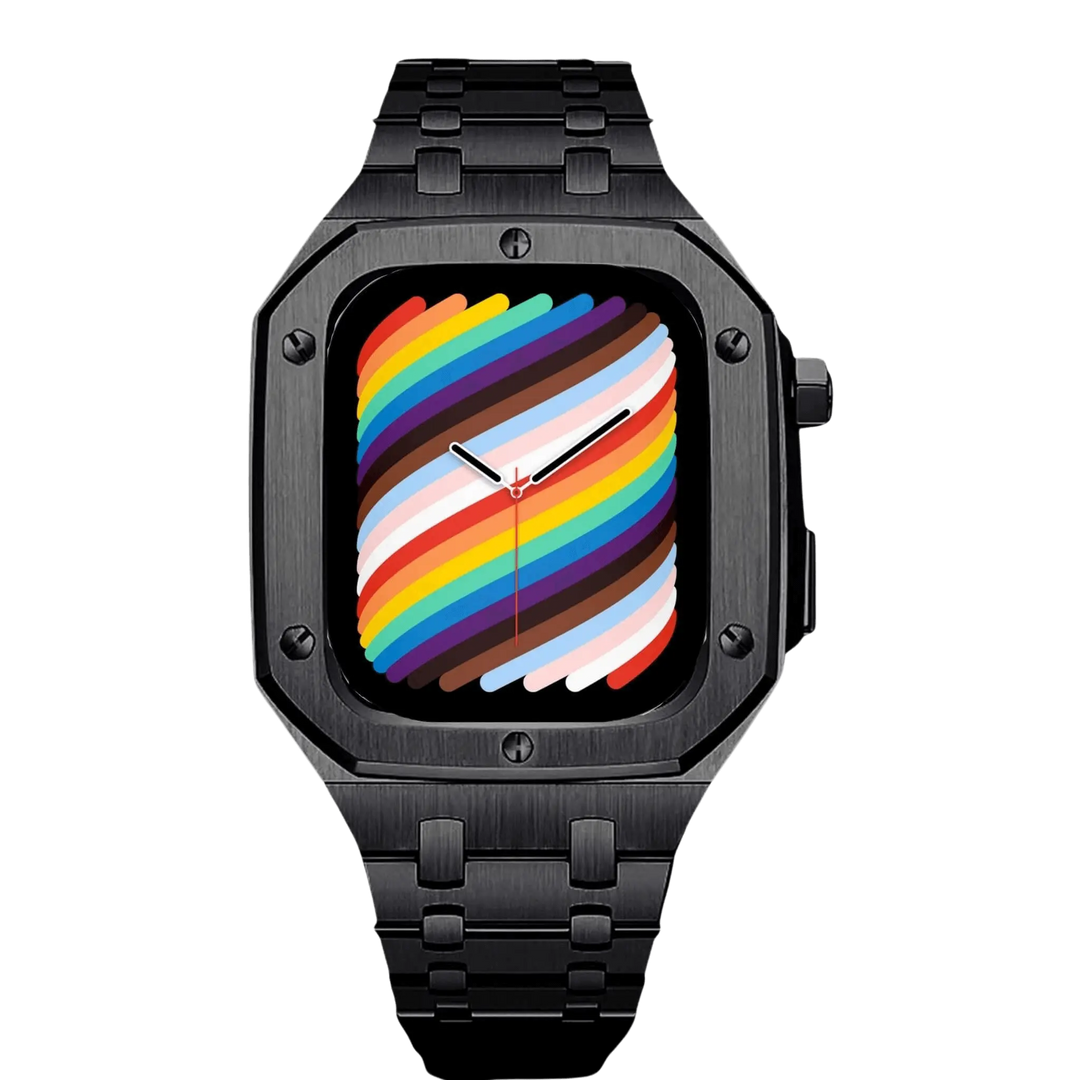 Metalowe etui ochronne Apple Watch. Precyzyjnie wykonane z trwałej stali nierdzewnej.