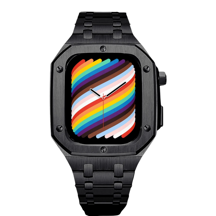 Metalowe etui ochronne Apple Watch. Precyzyjnie wykonane z trwałej stali nierdzewnej.