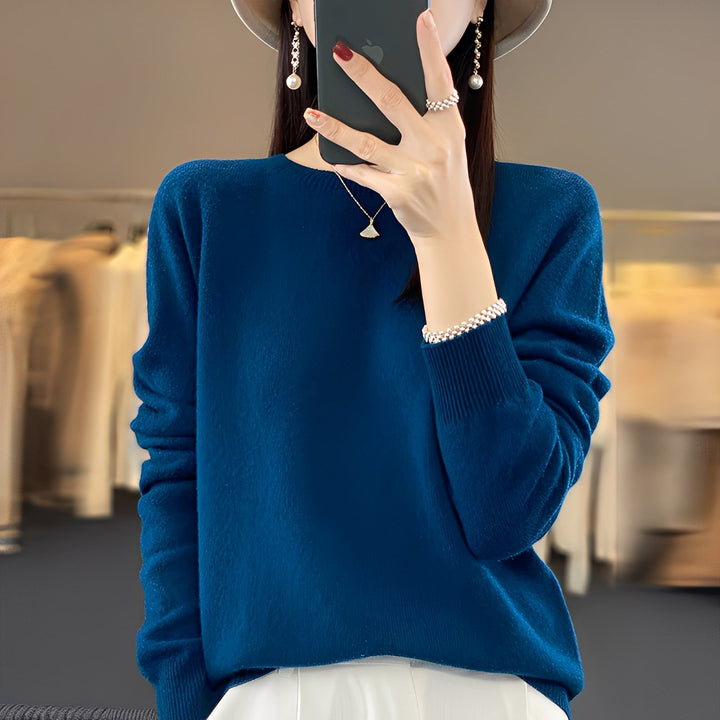 Damski sweter Cheyanne na zimę i jesień. Elegancki, komfortowy i modny. Ubrania damskie wysokiej jakości.