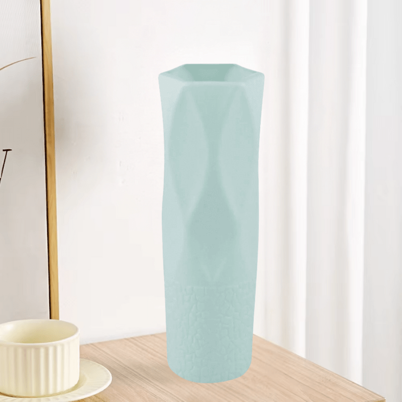 Wazon dekoracyjny do domu, minimalistyczny, w skandynawskim stylu. Elegancka ozdoba wnętrza, nowoczesny design.