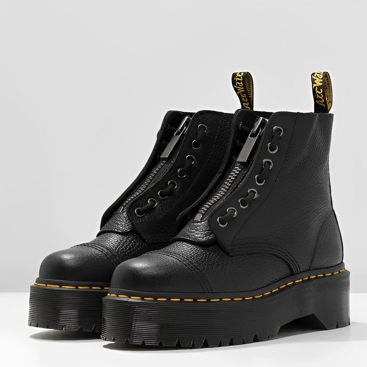 Eleganckie czarne damskie buty na wysokim obcasie, idealne do pracy i na wyjście. Stylowe i komfortowe.