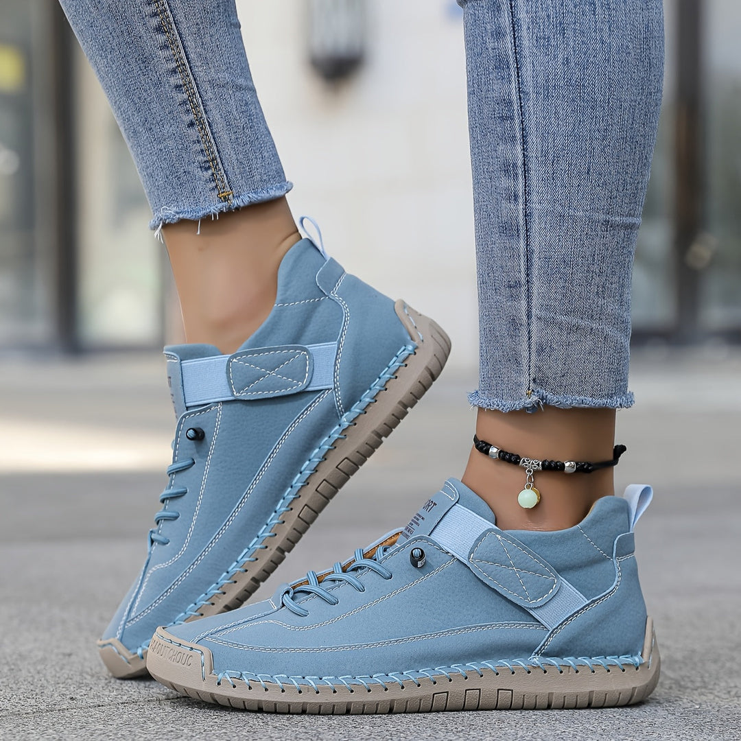 Komfortowe damskie sneakersy wsuwane, eleganckie i oddychające. Idealne obuwie codzienne na sezon letni.