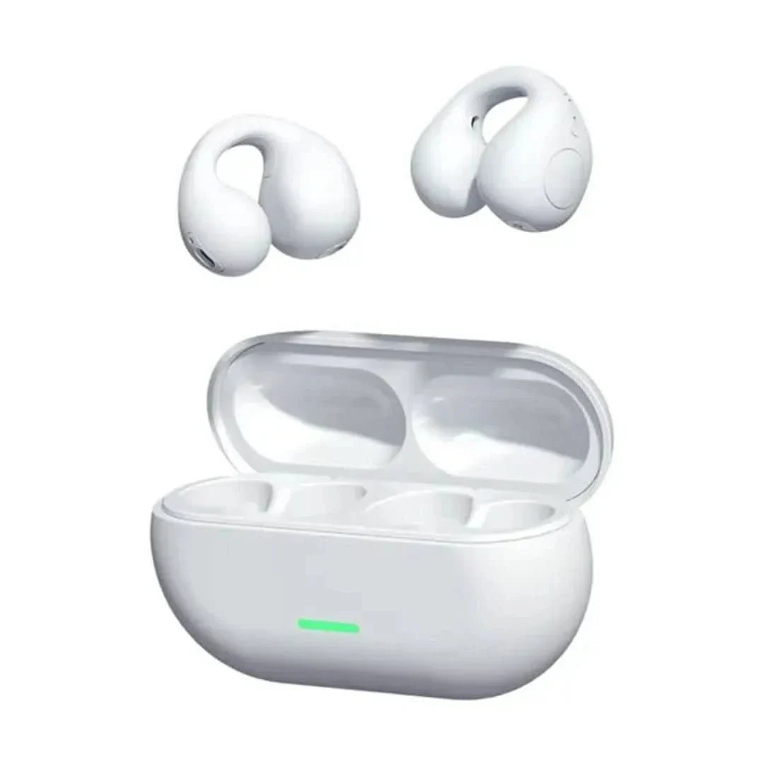 Komfortowe, mobilne słuchawki bezprzewodowe Ear Clip unisex, idealne do aktywności fizycznych i podróży.