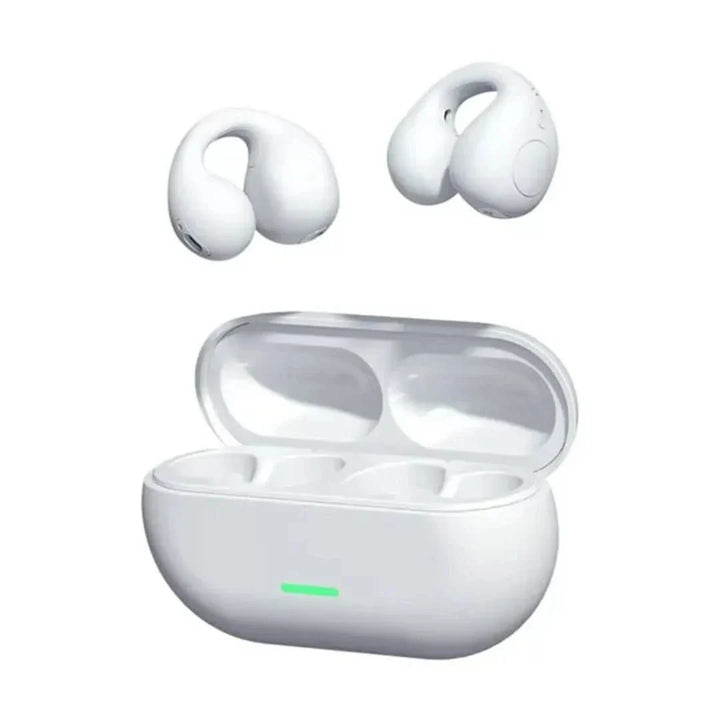 Komfortowe, mobilne słuchawki bezprzewodowe Ear Clip unisex, idealne do aktywności fizycznych i podróży.