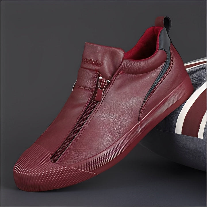 Męskie buty Marcus z podwójnym zamkiem do casualowych stylizacji. Wygodne obuwie na co dzień i wysoki komfort.