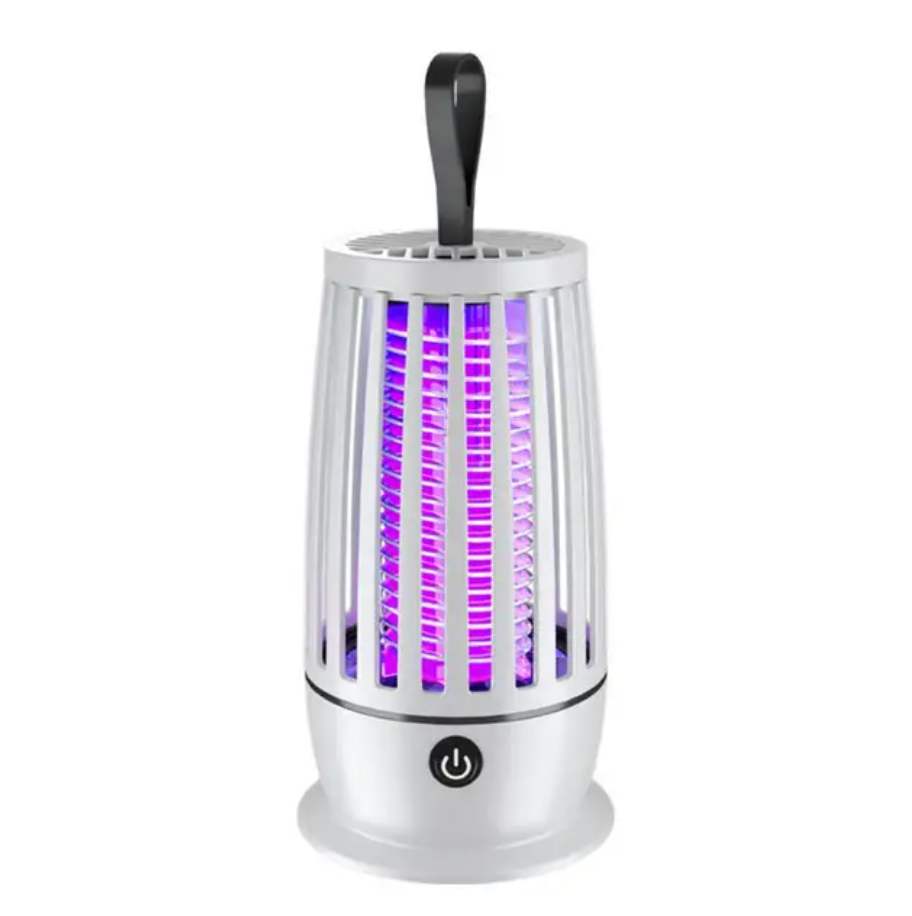 Cicha lampa UV do zwalczania owadów, pułapka elektroniczna na komary, muchy. Ochrona domu bez szkodliwych substancji.