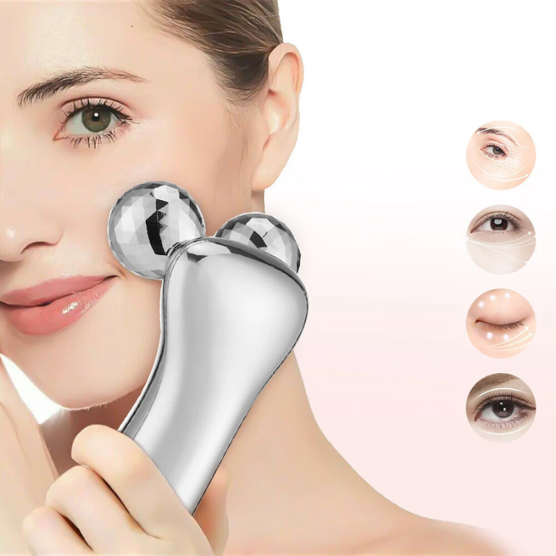 Innowacyjny masażer do twarzy z funkcją modelowania i konturowania. Mikroprądy wspomagają lifting i anti-aging.