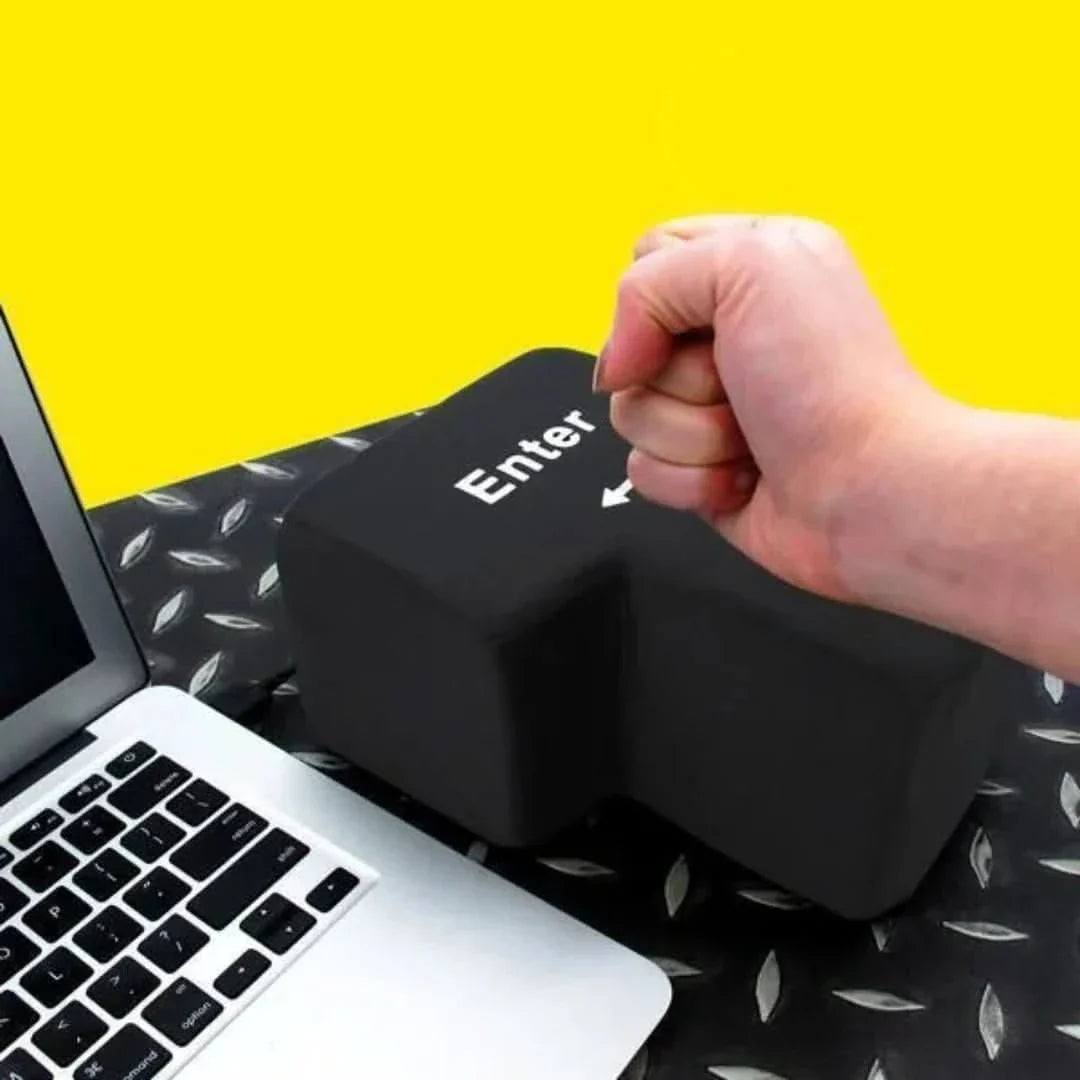 Miękka podkładka pod nadgarstek do klawiatury. Akcesorium komputerowe dla komfortu i ergonomii, redukujące ból.