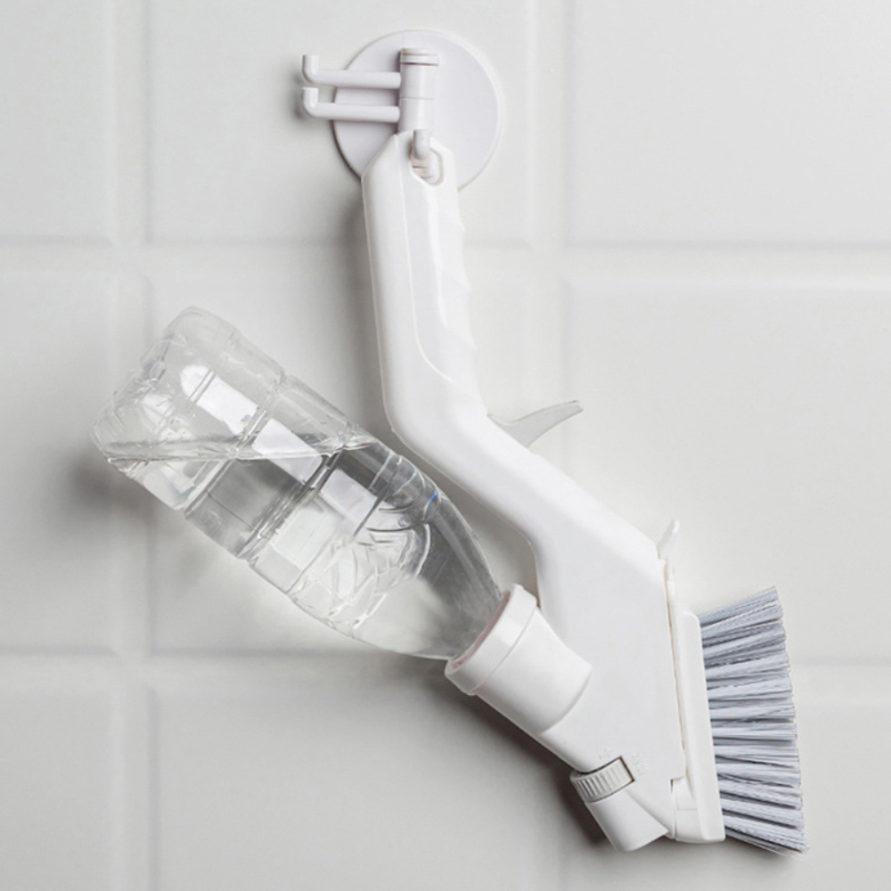 Łatwe sprzątanie łazienki ergonomiczną szczotką. Szybkie czyszczenie płytek, fug i powierzchni sanitarnych.