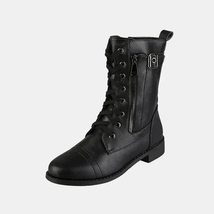 Wygodne botki damskie na niskim obcasie, stylowe buty codzienne
